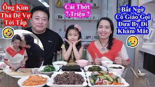 Vợ Việt Chồng Hàn Vào Bếp Nấu Bữa Cơm Gia Đình Việt Hàn || Khoe Thớt 7 Triệu Ông Kim Thả Dê Vợ