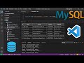 Connect to MySQL Database and Run SQL Queries Using Visual Studio Code (2022) and MySQL Extension