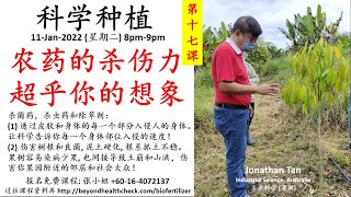 科学 #17 (介绍版) 农药的杀伤力超乎你的想象 Consequences of pesticide, fungicide and herbicide are beyond imagination