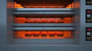 Forno industriale pane Video 3D