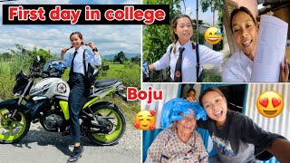 AJA BATW CLZ SURU😍//FIRST DAY☺️//BOJU LE LASTAI HASAUNU VAYO HAU😂//bebo_vlog❤️🌎🥀