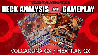 Volcarona GX / Heatran GX deck analysis and gameplay (Pokemon TCG Online)