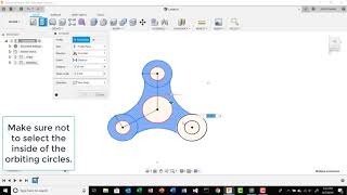 Fusion 360 Design #3: Fidget Spinner