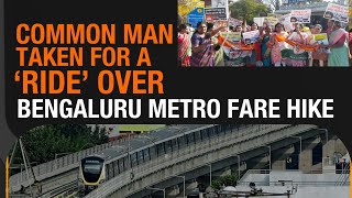 Congress and BJP Protest Over Bengaluru Metro Fare Hike, Commuters Taken for a 'ride' | News9