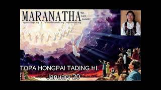 Maranatha January 20