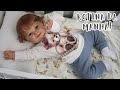 ROTINA DA MANHÃ COM A BEBÊ REBORN LUNA!