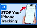STOP Your iPhone From Tracking Where You Go