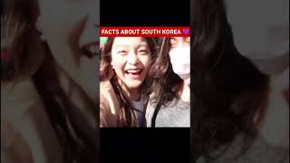 🤯Facts About South Korea🧐 #shorts #trending #youtubeshorts #viral #facts #southkorea