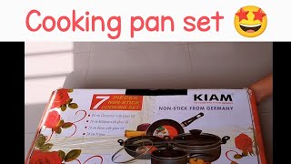 Unboxing Kiam Pan set 🍳☺️