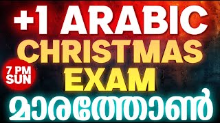 Plus One Arabic Christmas Exam | Arabic Marathon  | Exam Winner +1