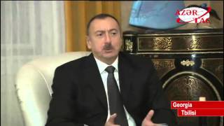 President Ilham Aliyev paid tribute to late President of Georgia Eduard Shevardnadze