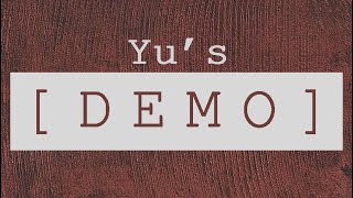 【張瑀 Yu's Demo】瓦力demo-20190318-( 附吉他譜 )