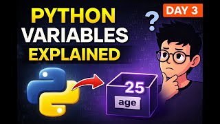 Python Course Day 3 | What is a Variable in Python? (Beginner Friendly)