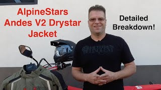 Alpinestars Andes v2 Drystar Jacket Review