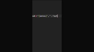 Remove first vowel from string using Python #coding #python #programming