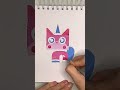 unikitty easy painting 🌈how to draw unikitty