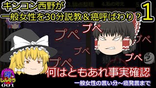 【ゆっくり解説】噂001-①　キングコング西野亮廣が一般女性を30分公開説教　ブログで「癌」呼ばわりか？のしんそう　part1【事実確認編１】