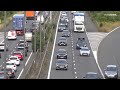 protestas en la autopistas británicas por el aumento de los precios de los combustibles