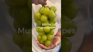 the $20 lbs Grapes #muscat #grape #fruit #expensive #food #foodie #health #healthyeating #asmrfood