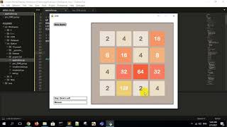 this is 2048 Game | Using Python