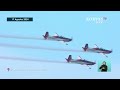 full bikin kagum manuver jupiter aerobatic team di langit ikn saat hut ke 79 ri