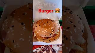 Veg 🔥Zinger 🥵Burger 🍔 #kfc #burger #vegetarian