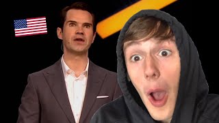 American Reacts to "Jimmy Carr - Top 20 Most Offensive Jokes"