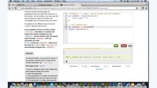 Codecademy: Functions in Return Javascript Walkthrough!