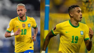 Neymar e Raphinha brilham na goleada da Seleção sobre o Uruguai
