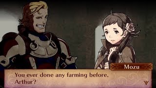 Fire Emblem Fates: Conquest - Mozu \u0026 Arthur Support Conversations