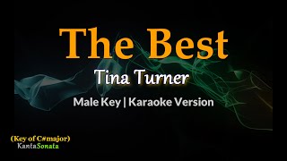 The Best - Tina Turner | Male Key | (Karaoke Version)