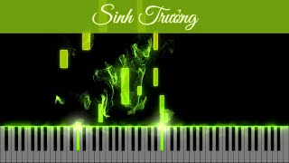 Sinh Trưởng - Vương Tuấn Khải | TFBOYS | 生长 - 王俊凯 (Piano tutorial)