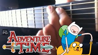 Adventure Time Theme Song on Acoustic Guitar - DaBoi808D