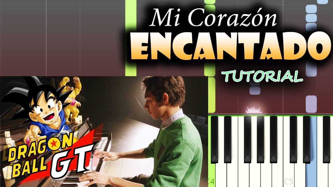 Mi Corazón Encantado Fernanfloo Piano Tutorial Cover Dragon