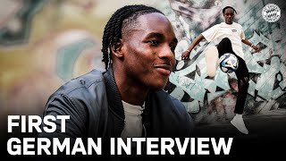 "I hate losing" | Mathys Tel's first interview in German