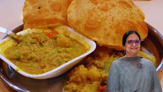 எண்ணெய் இழுக்காமல் Soft பூரி செய்ய இந்த Tips மறக்காம செய்ங்க | Soft Poori Veg Kurma Breakfast Recipe