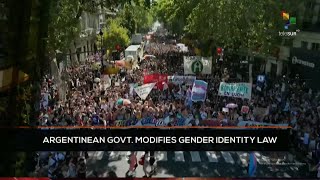 FTS 12:30 06-02: Argentinean govt. modifies gender identity law