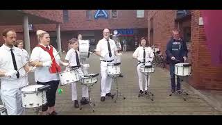 drumband de markos van burgum bij sjop 42