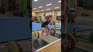 노스트랩 한손데드 100kg