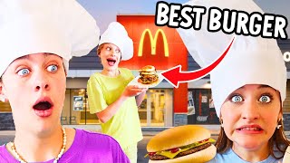 WHO CAN MAKE THE BEST BURGER Challenge w/The Norris Nuts