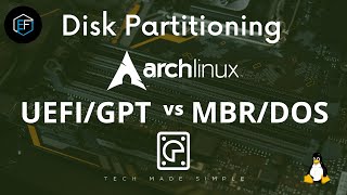Arch Linux: choosing a partition scheme