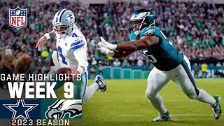 Dallas Cowboys vs. Philadelphia Eagles | 2023 Week 9 Game Highlights