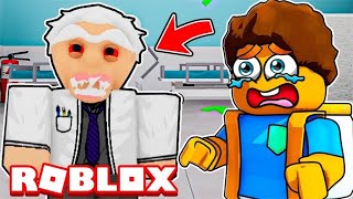 ROBLOX逃离精神病院：去看病遇到了一个发疯的医生！