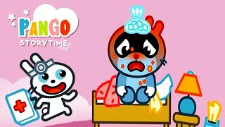 Pango Storytime Intuitive Story App For Kids - New Story - Piggy The Baker 🥐🥖🍞 And Pango Is Sick