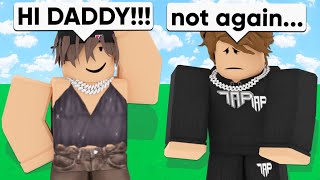 I Trolled TapWater By Pretending To Be SUS... (Roblox Bedwars)