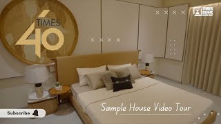 5 BHK Sample House Video Tour | Times 40 at Rajpath Club Rooad, Ahmedabad | @SHSPACEIN