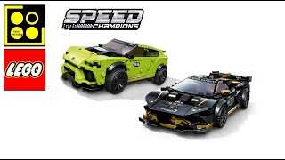 LEGO Speed Champions 76899 Lamborghini Urus ST X & Huracan Super Trofeo EVO - LEGO Speed Review 2020