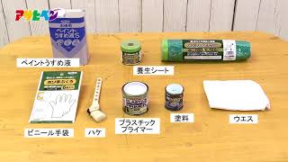 プラスチック用プライマーの商品紹介と使い方-アサヒペン