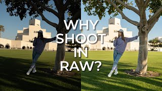 The importance of shooting in raw