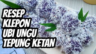 Resep Cara Membuat Klepon Ubi Ungu Tepung Ketan Isi Gula Merah Enak dan Lembut - ReMaNa